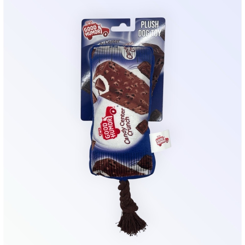 Good Humor Plush‎ Dog Toy Candy Center Crunch Squak Me